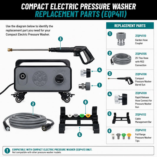 ProFlow PM2000 Pro Pressure Washer Replacement Parts